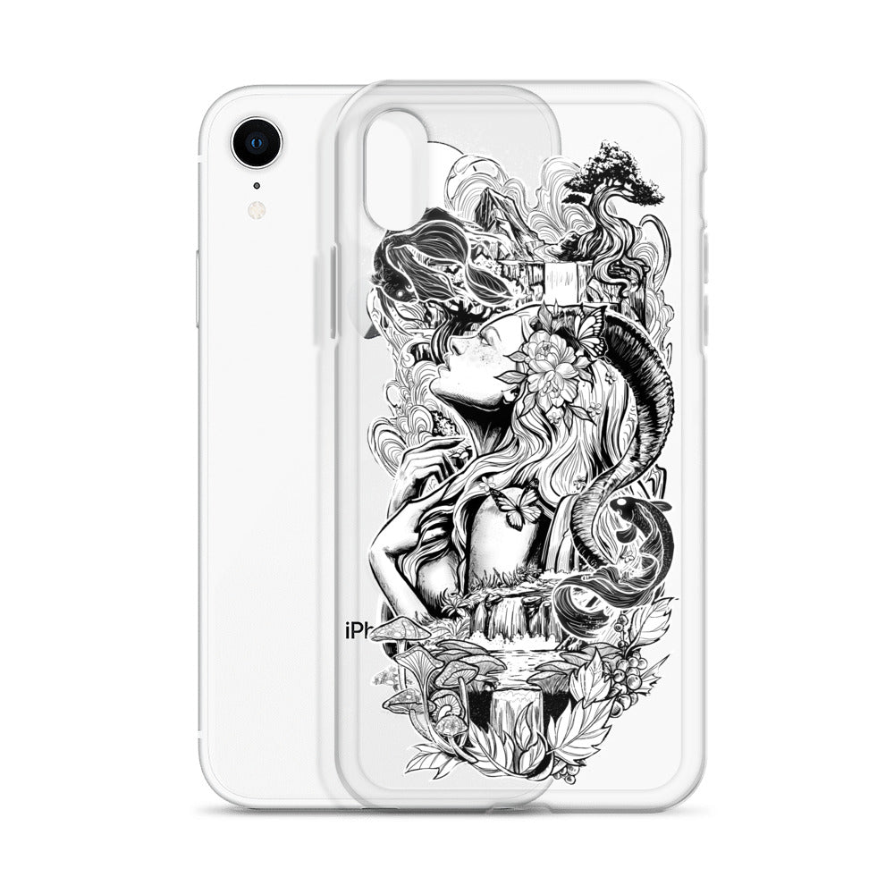 Gaia - Clear Case for iPhone® - Alves Art Studio