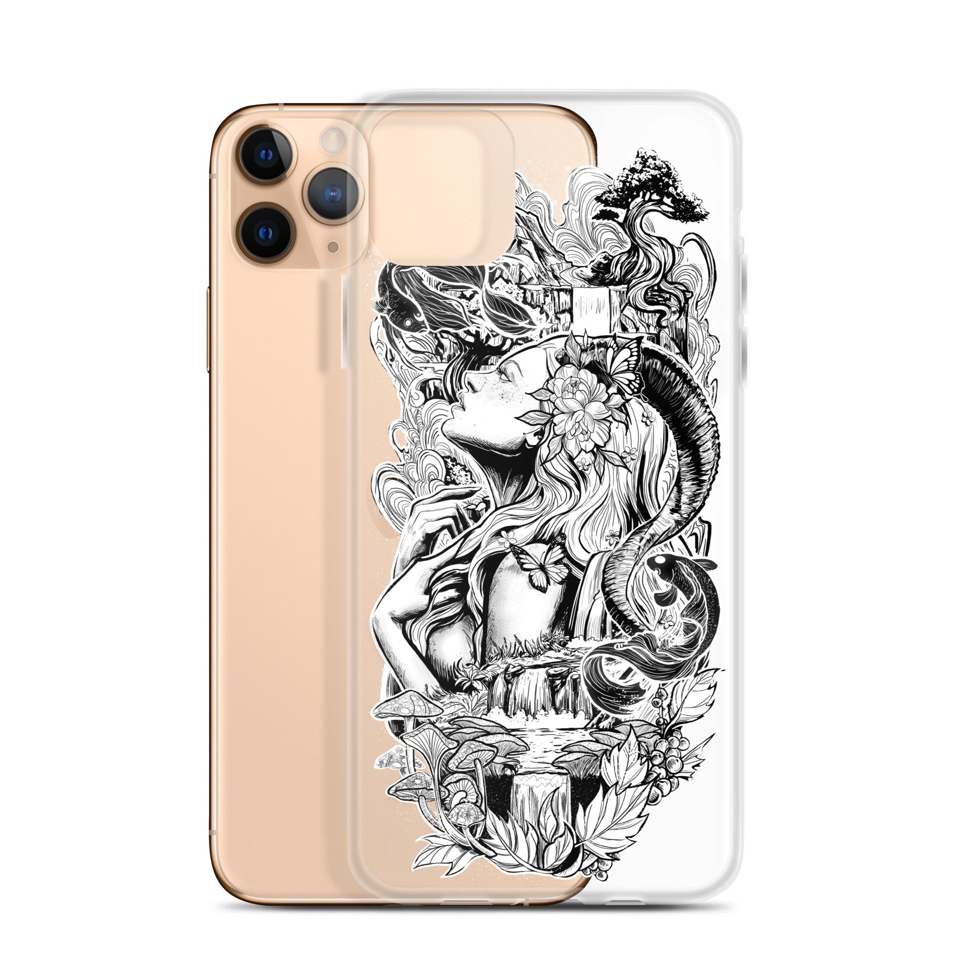 Gaia - Clear Case for iPhone® - Alves Art Studio