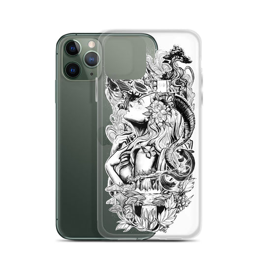 Gaia - Clear Case for iPhone® - Alves Art Studio