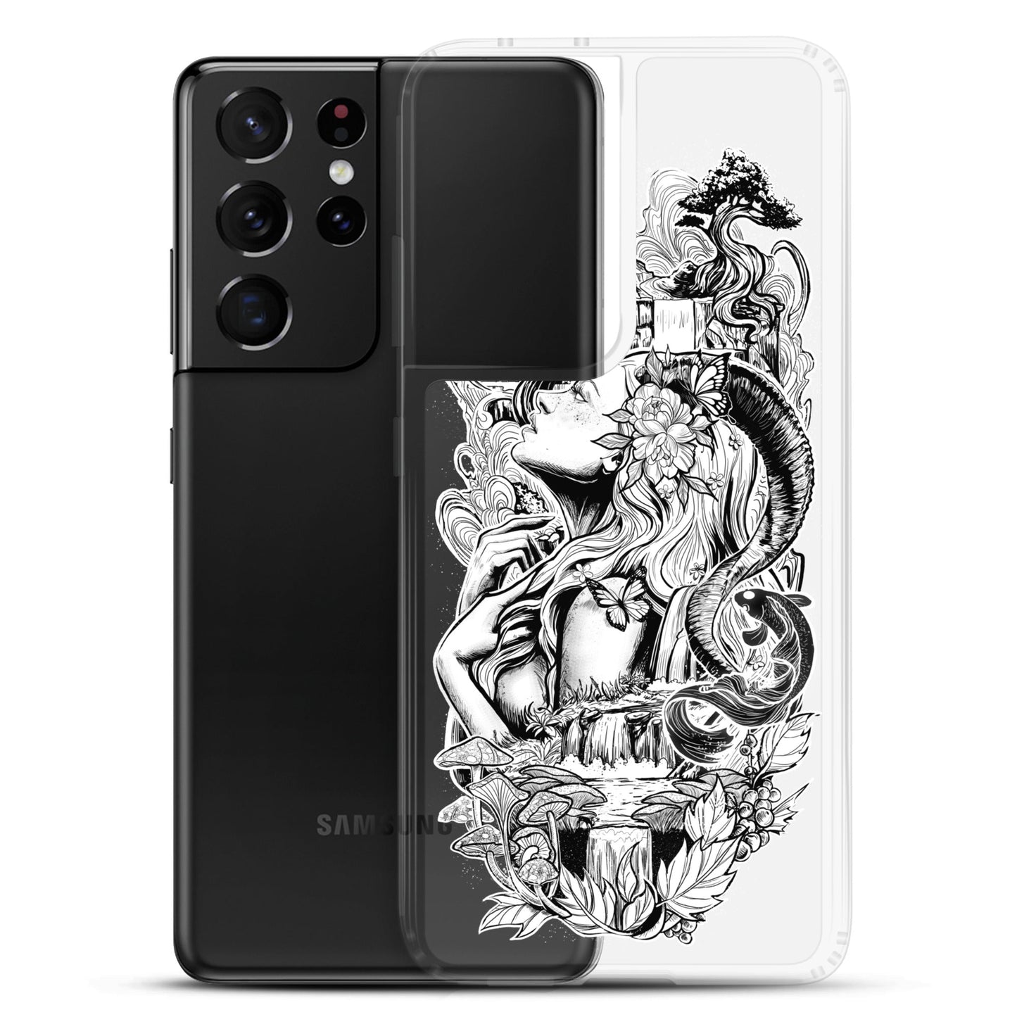 Gaia - Clear Case for Samsung® - Alves Art Studio