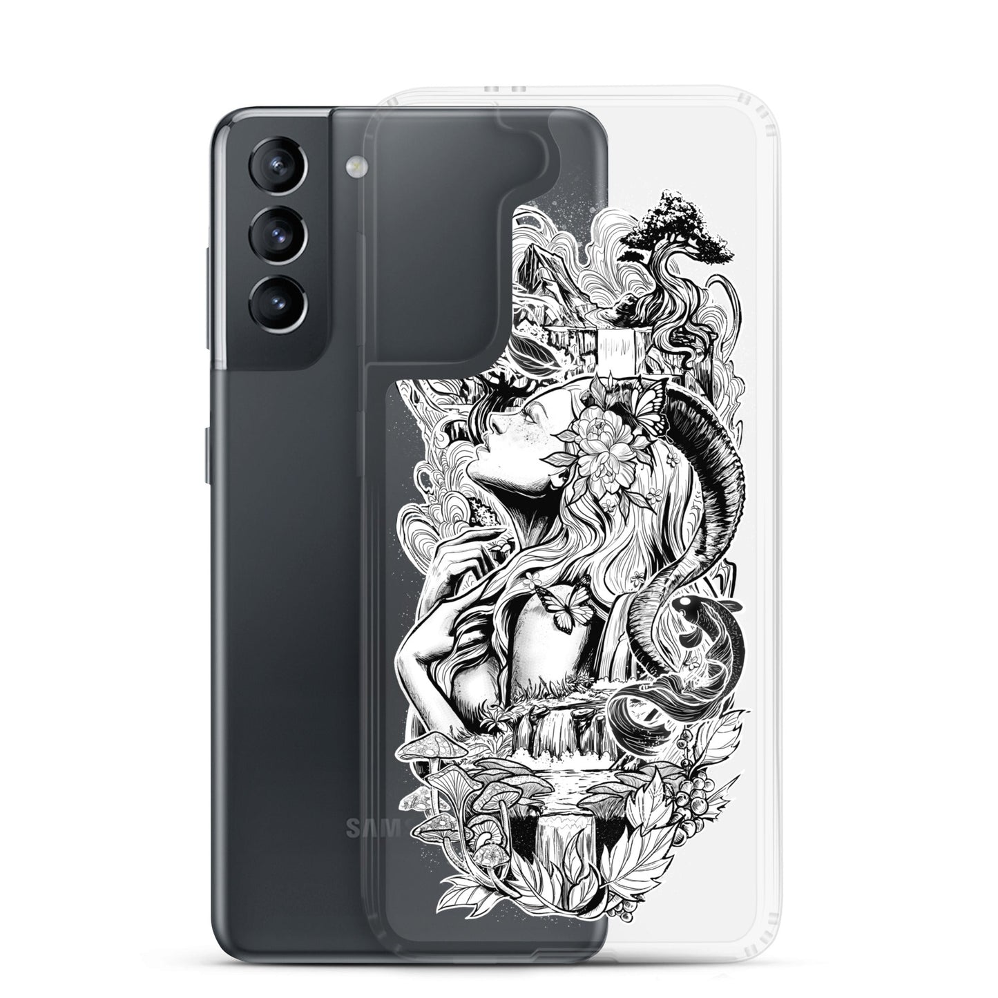 Gaia - Clear Case for Samsung® - Alves Art Studio