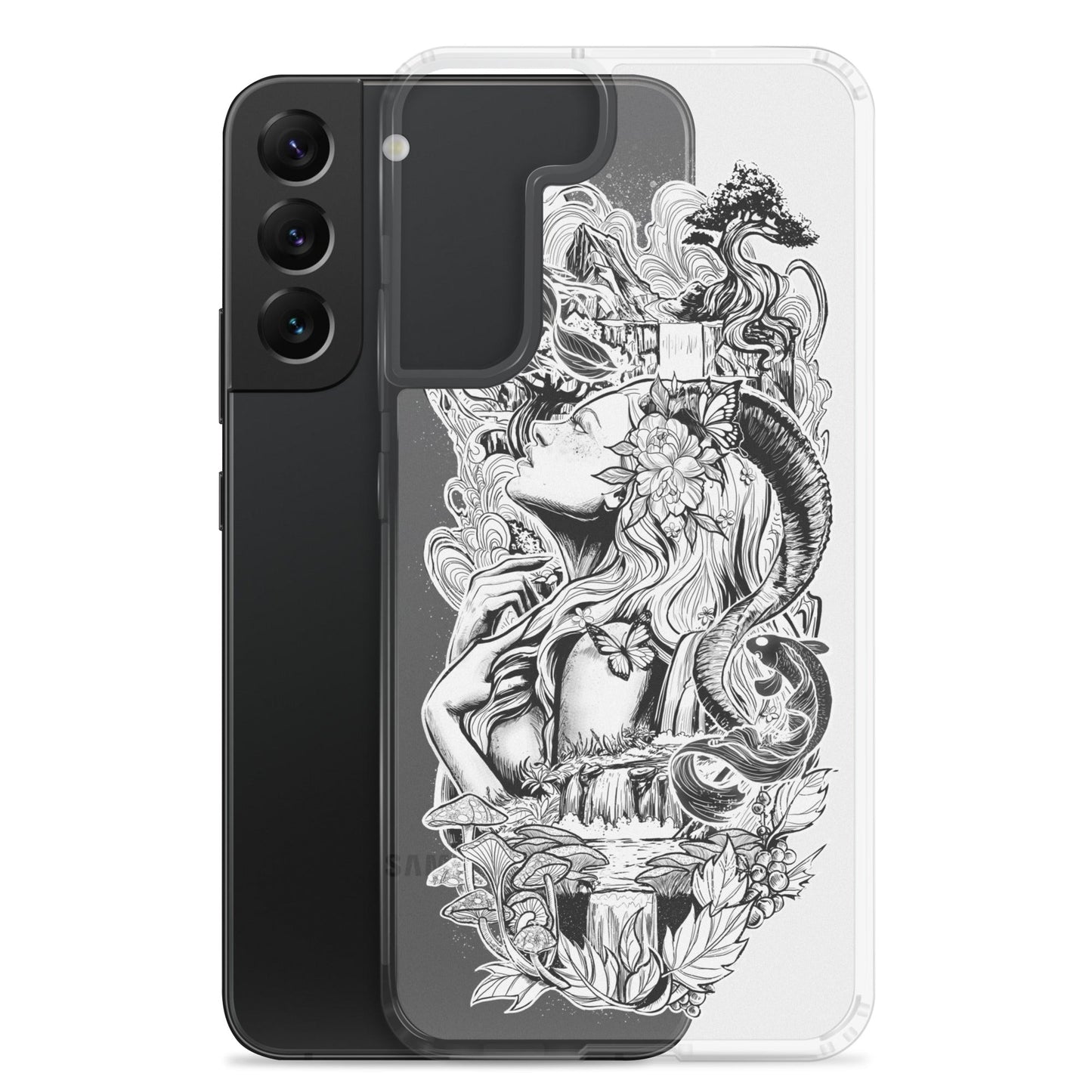 Gaia - Clear Case for Samsung® - Alves Art Studio