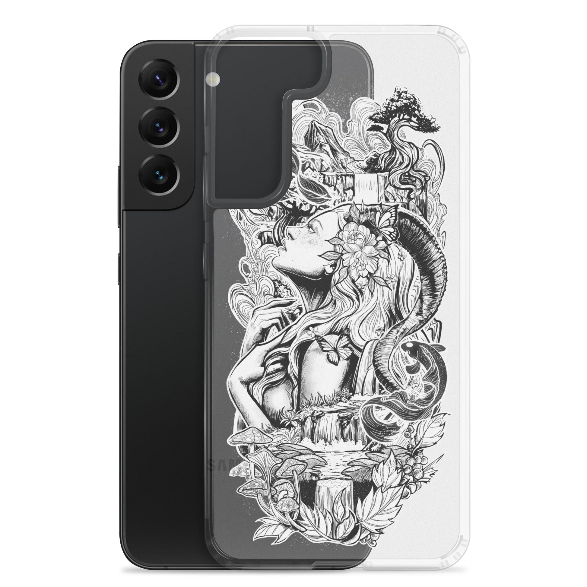 Gaia - Clear Case for Samsung® - Alves Art Studio