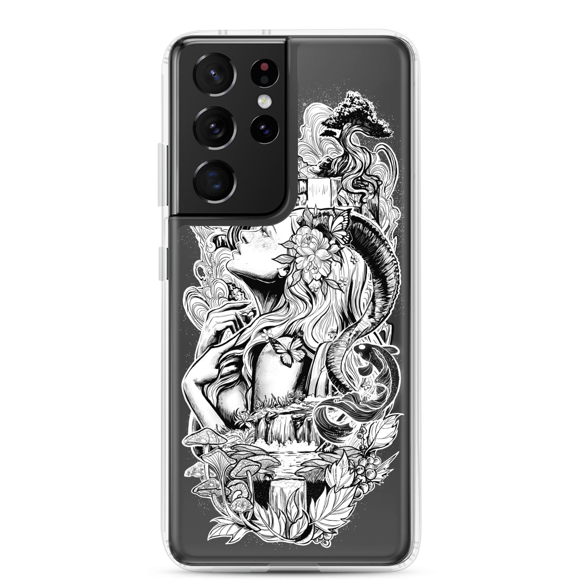 Gaia - Clear Case for Samsung® - Alves Art Studio