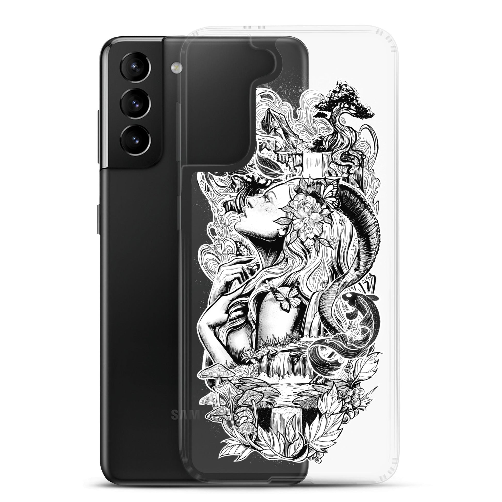 Gaia - Clear Case for Samsung® - Alves Art Studio