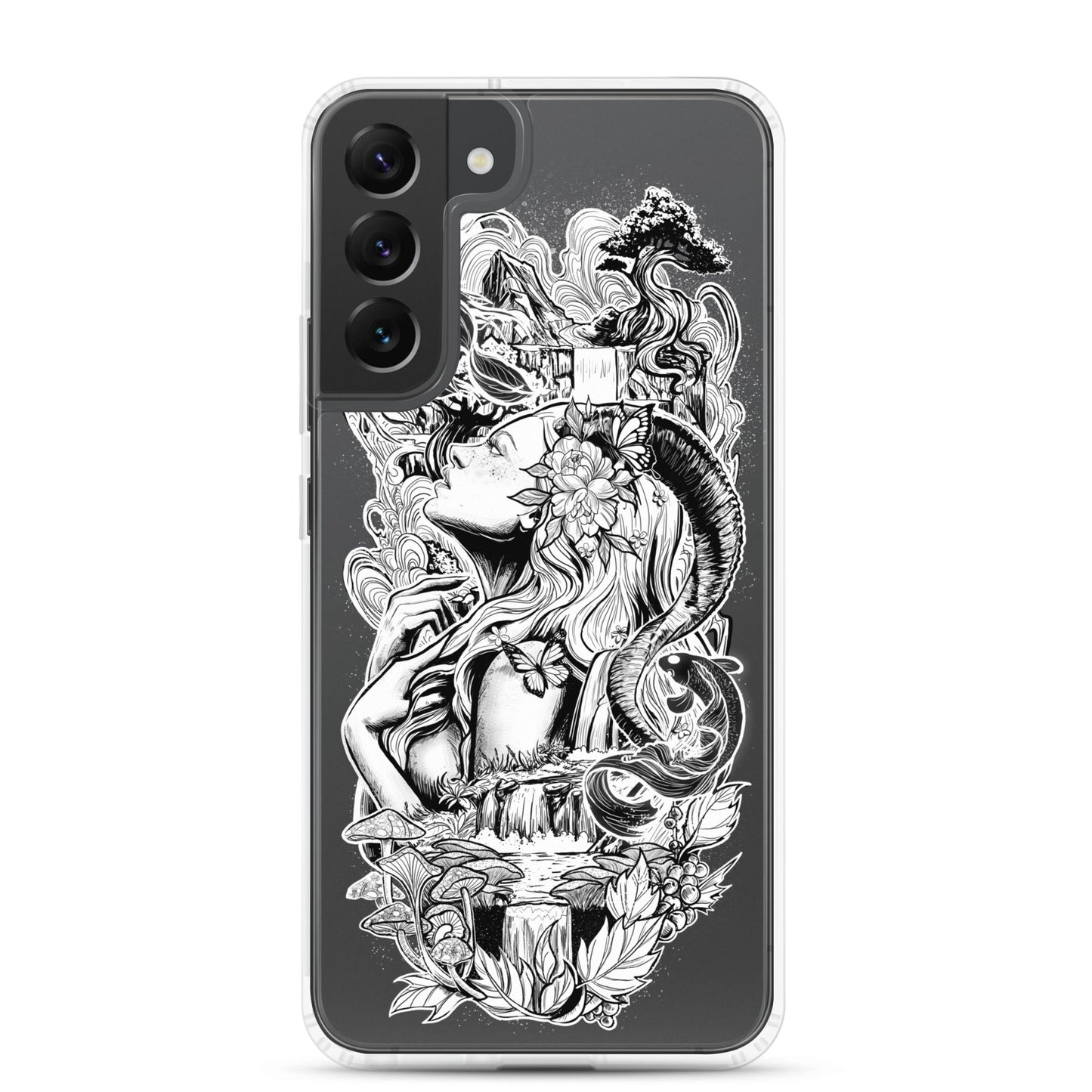 Gaia - Clear Case for Samsung® - Alves Art Studio