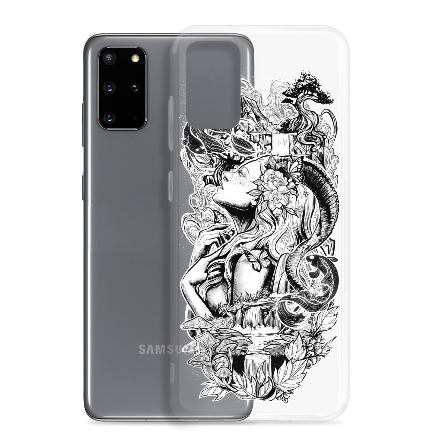 Gaia - Clear Case for Samsung® - Alves Art Studio