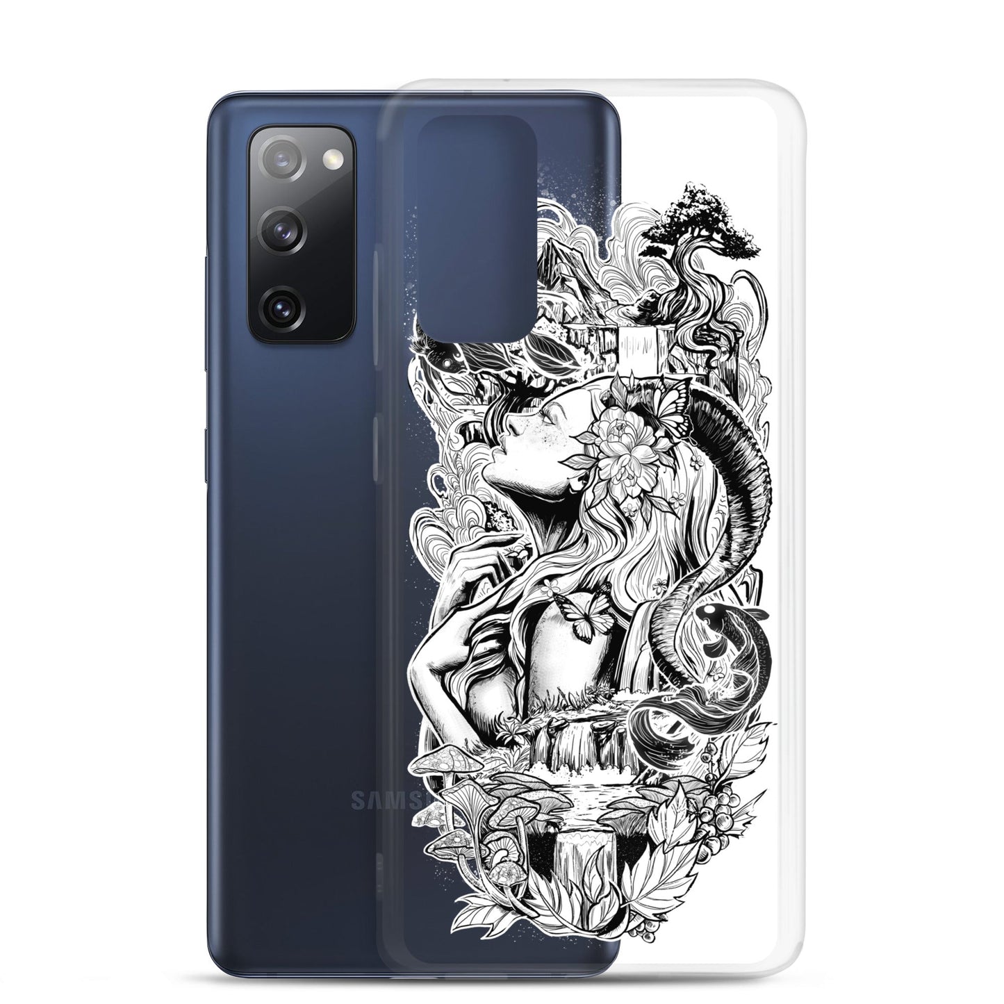 Gaia - Clear Case for Samsung® - Alves Art Studio