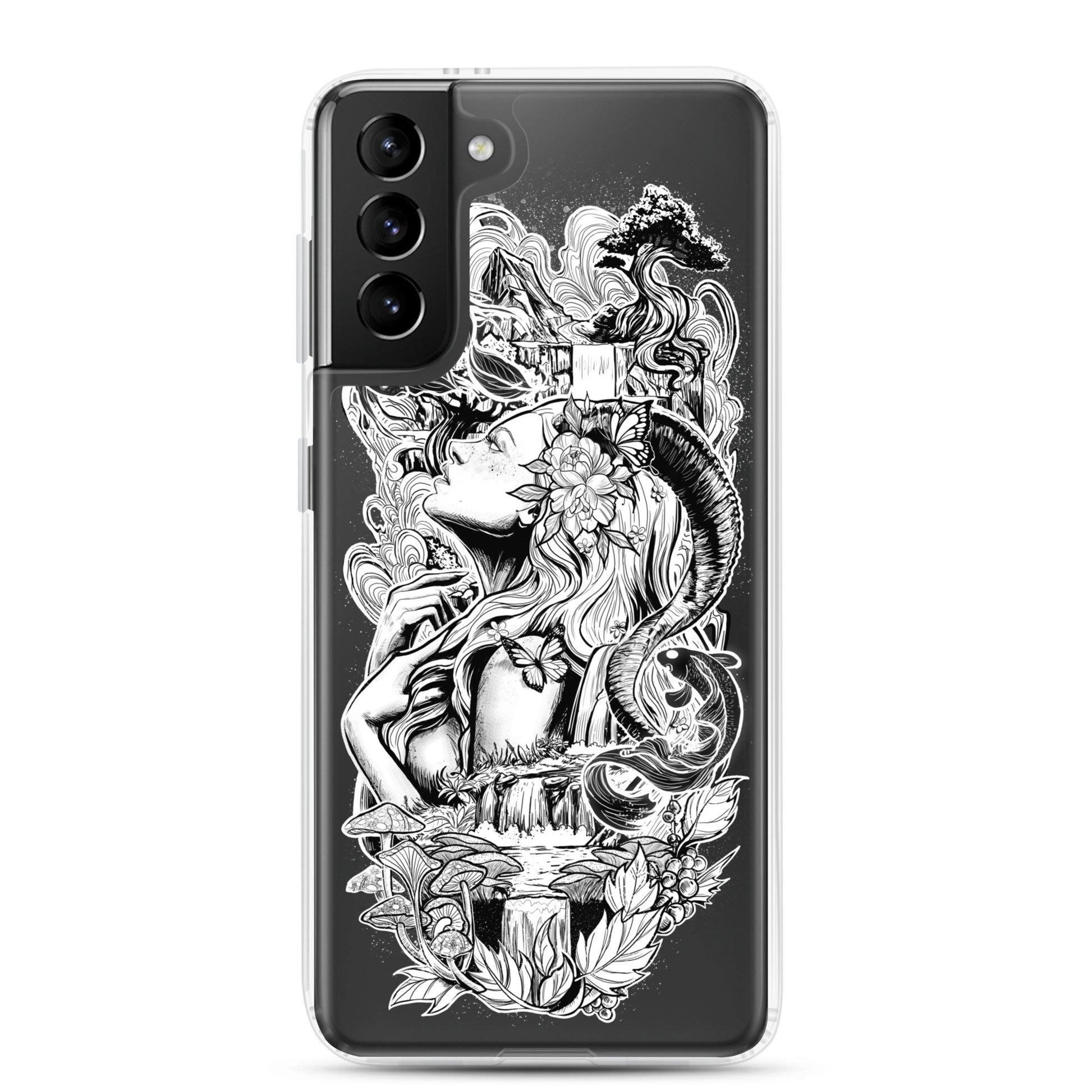 Gaia - Clear Case for Samsung® - Alves Art Studio