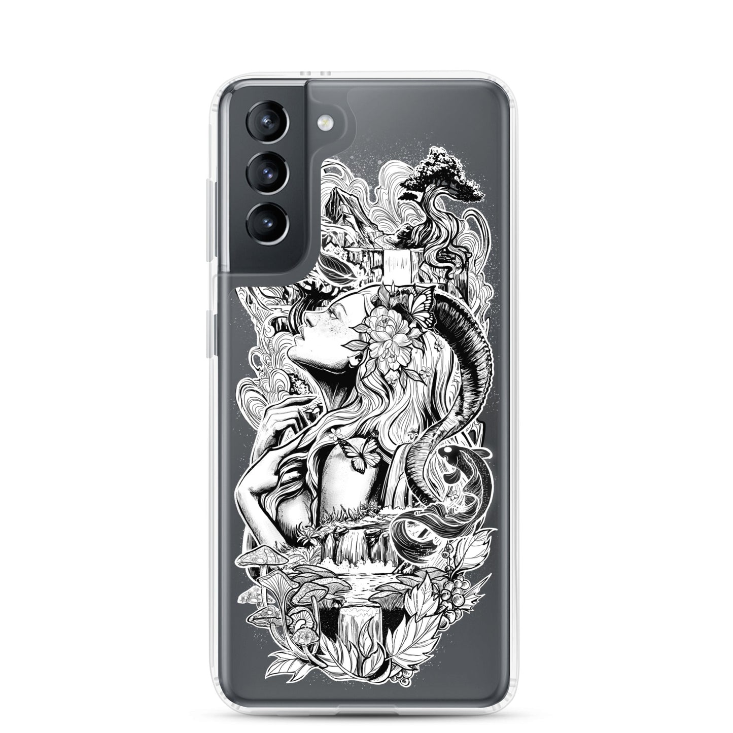 Gaia - Clear Case for Samsung® - Alves Art Studio