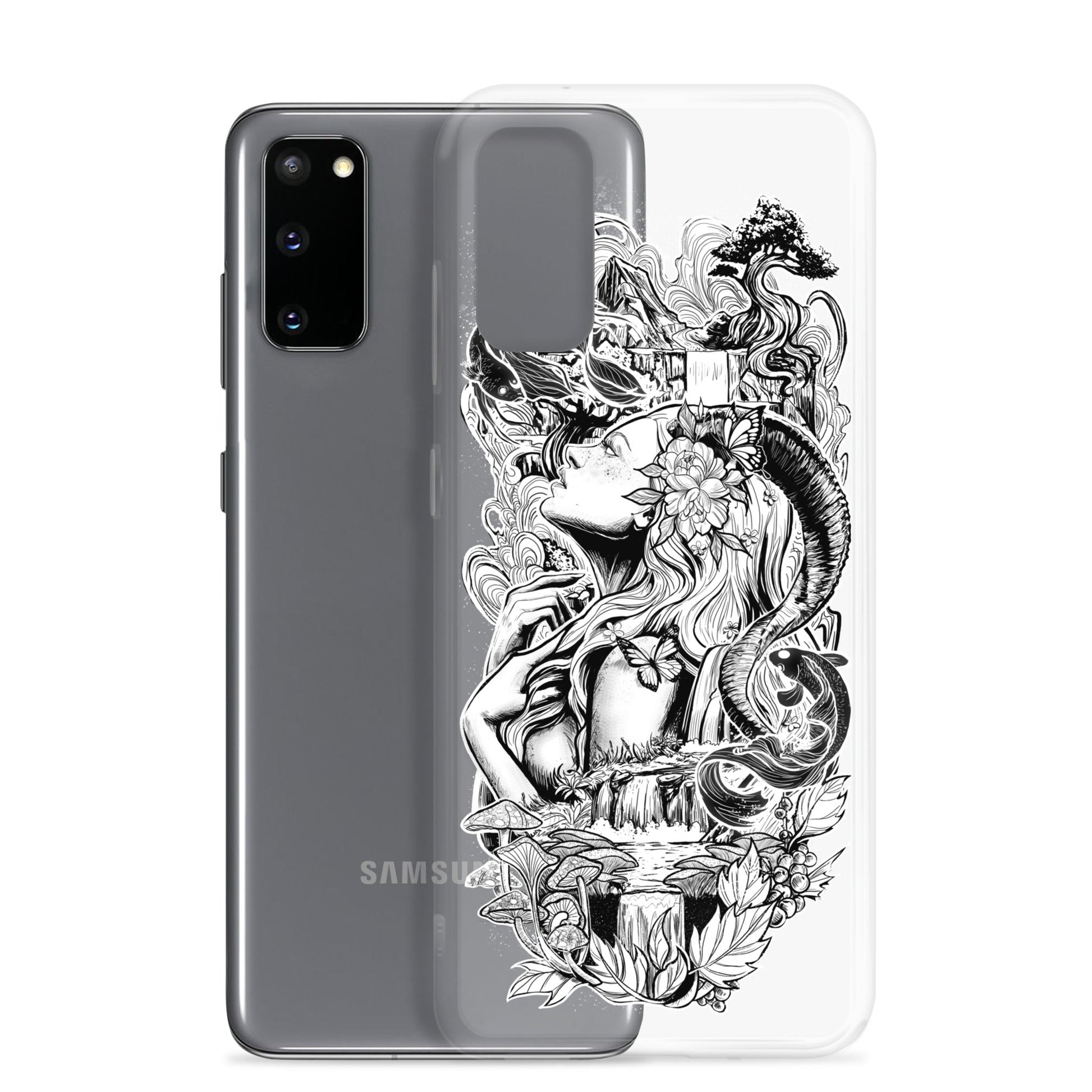 Gaia - Clear Case for Samsung® - Alves Art Studio