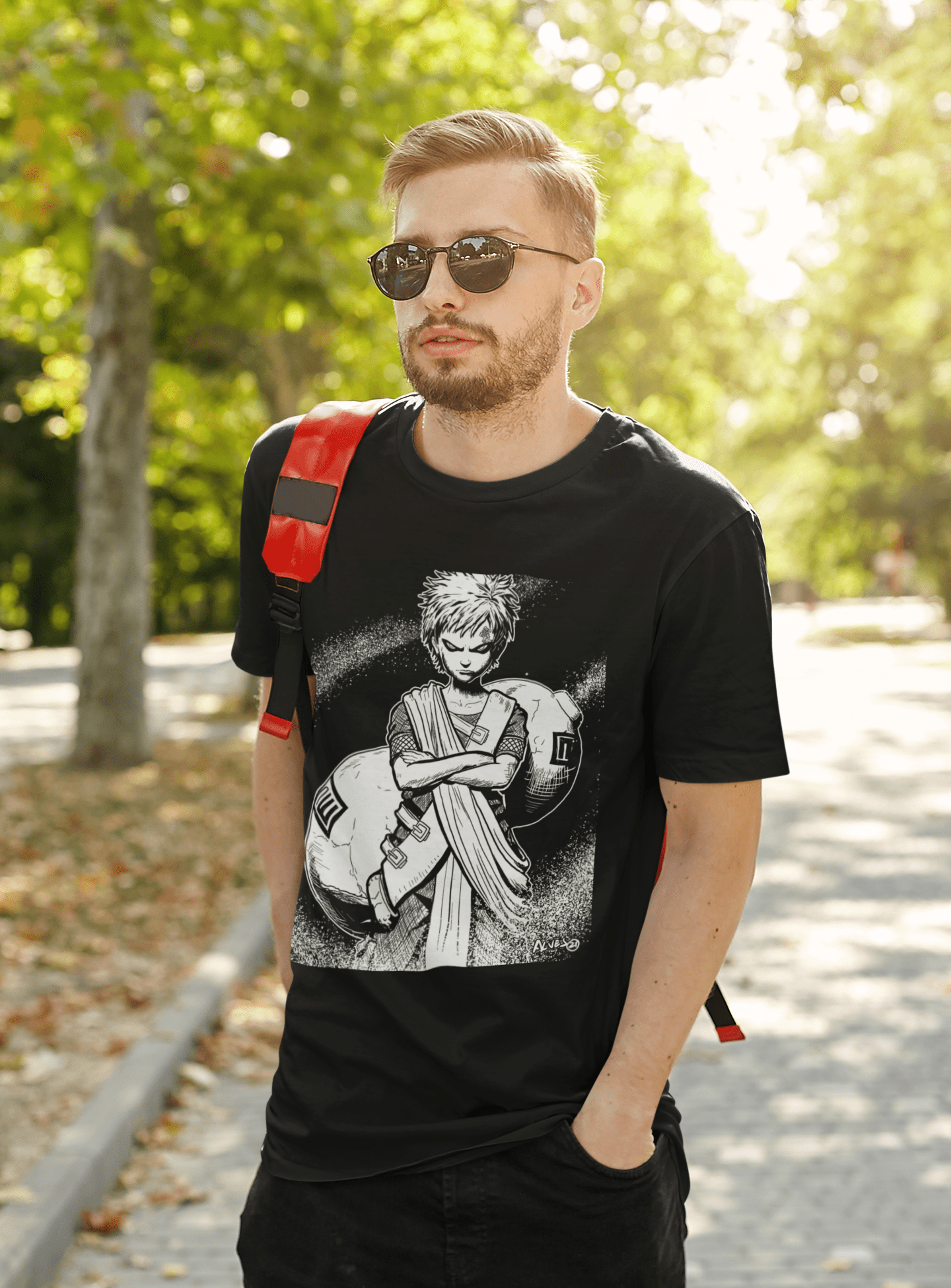 Gara - Unisex t-shirt - Alves Art Studio