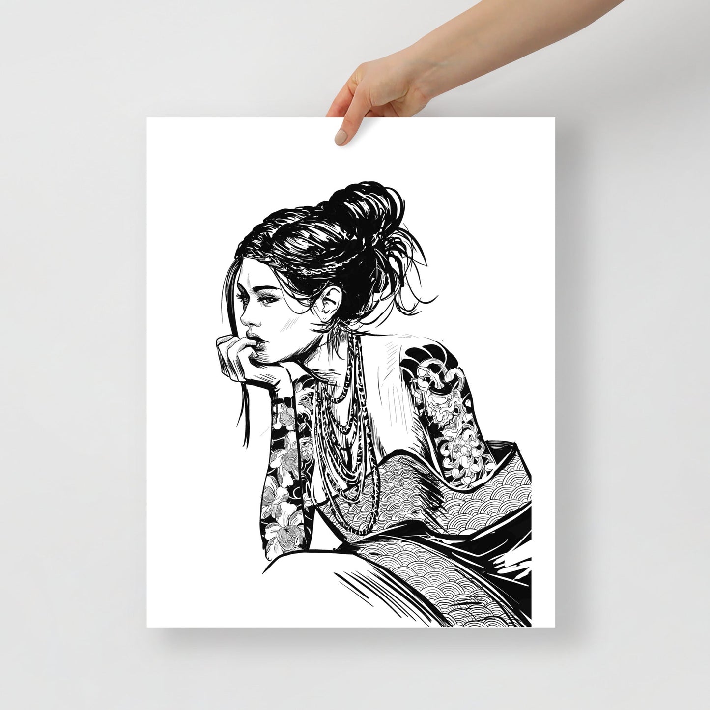 Geisha - Poster - Alves Art Studio