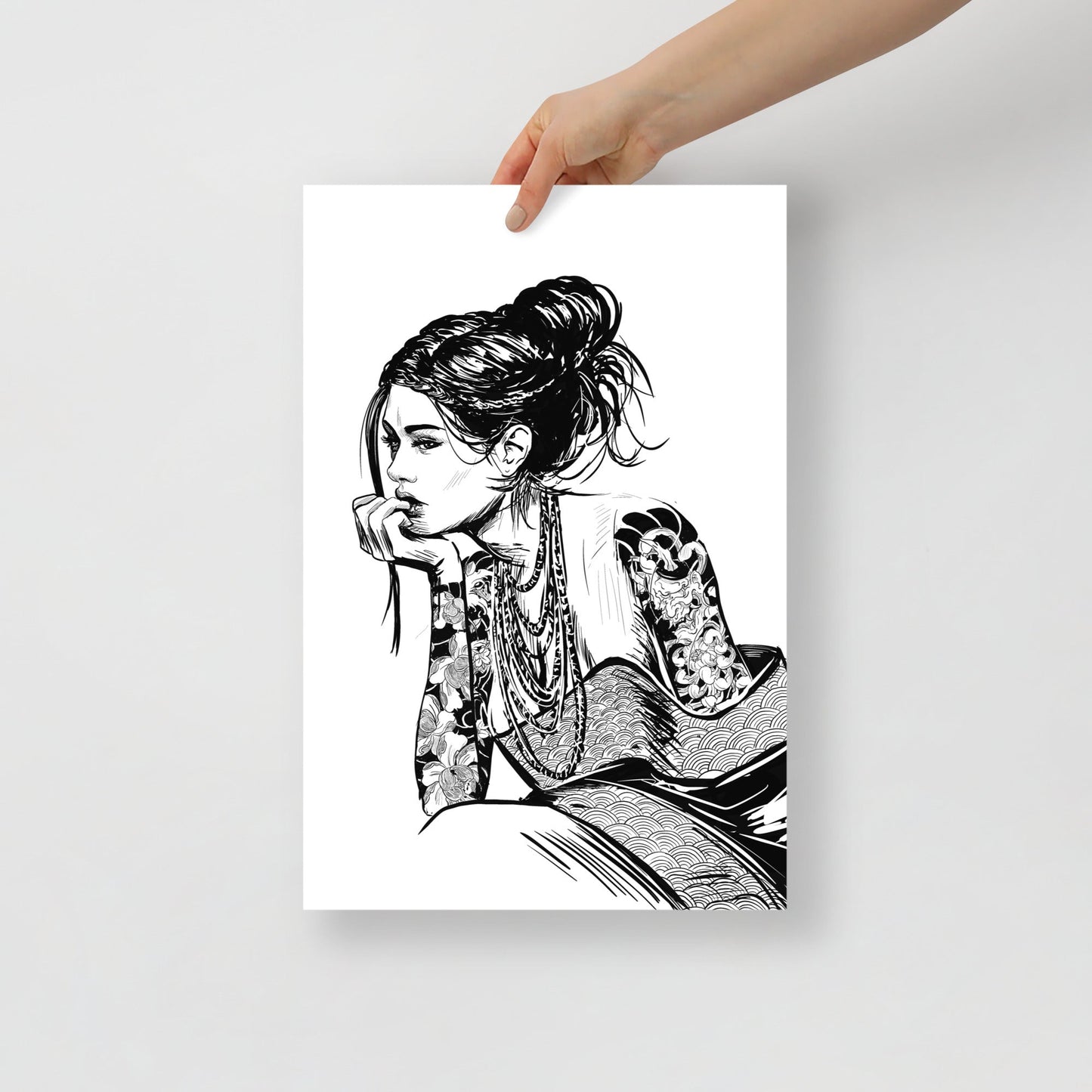 Geisha - Poster - Alves Art Studio