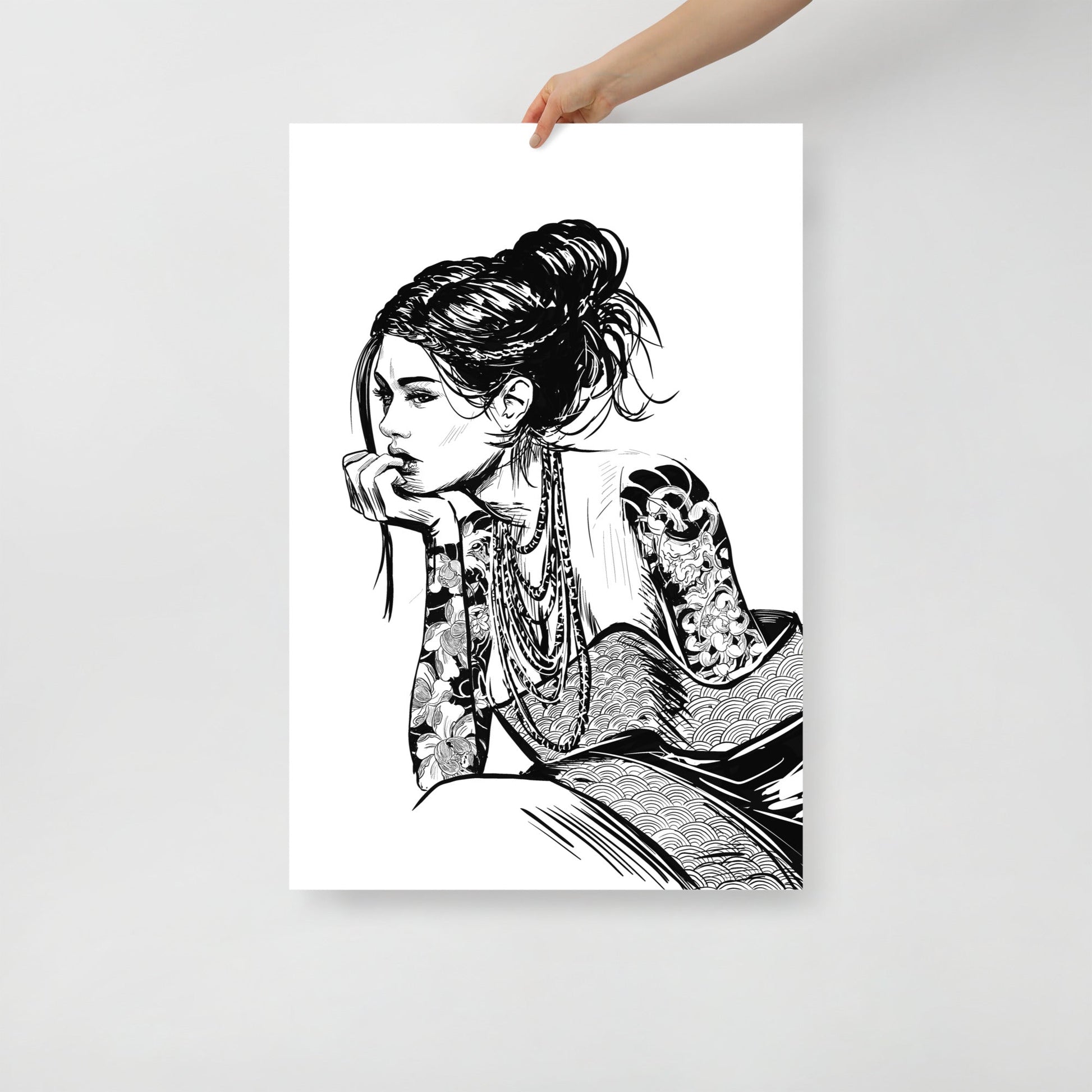 Geisha - Poster - Alves Art Studio