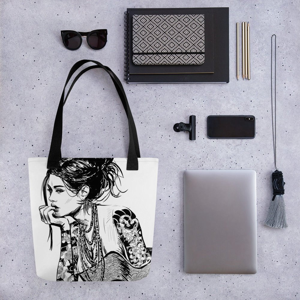 Geisha - Tote bag - Alves Art Studio