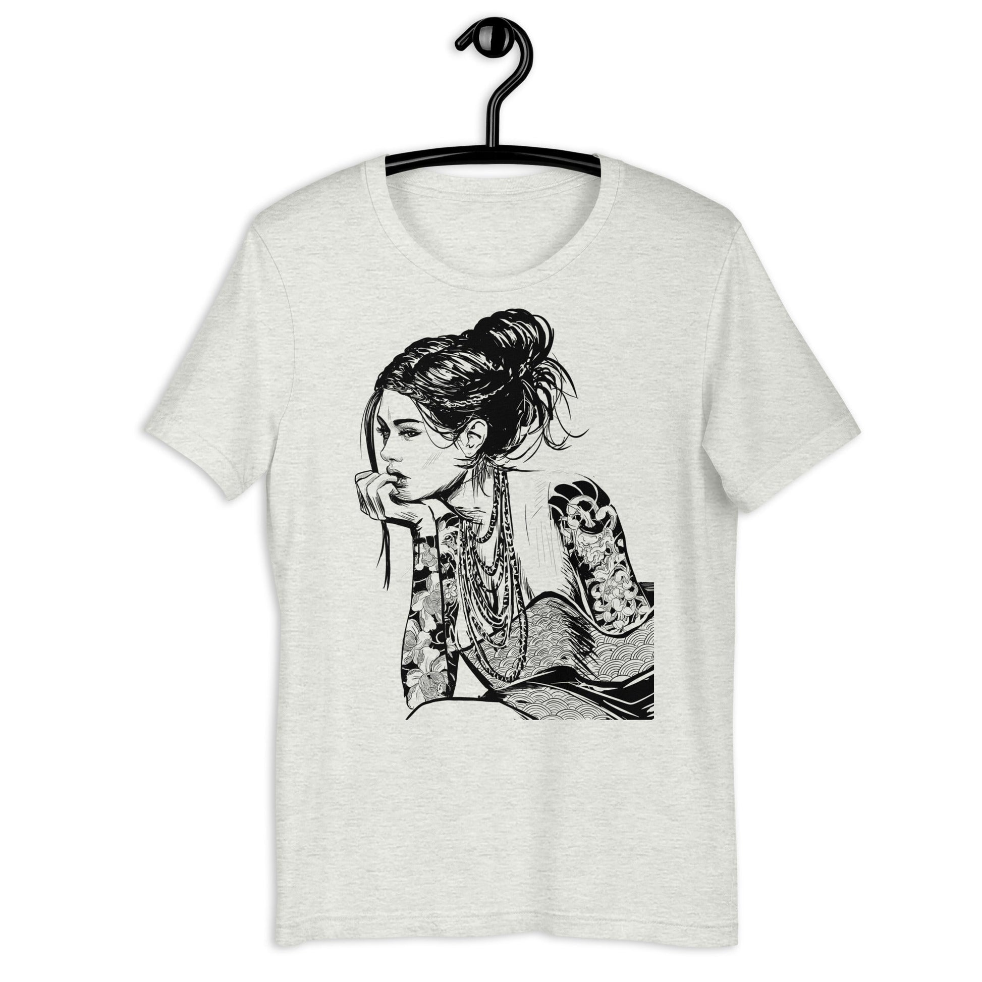 Geisha - Unisex t-shirt - Alves Art Studio