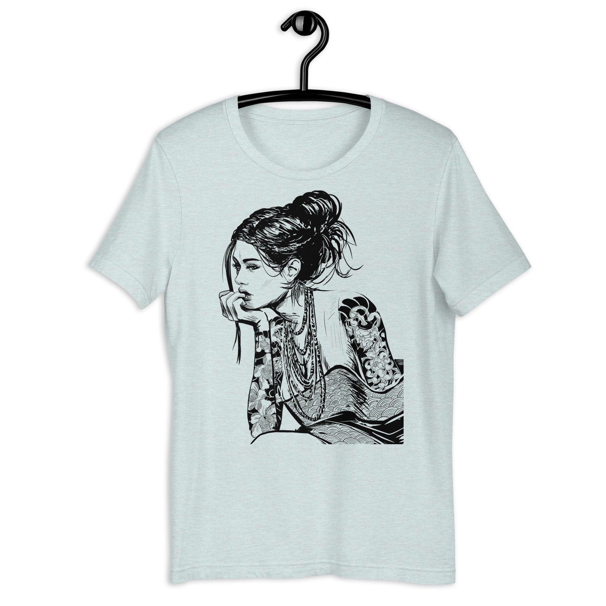 Geisha - Unisex t-shirt - Alves Art Studio