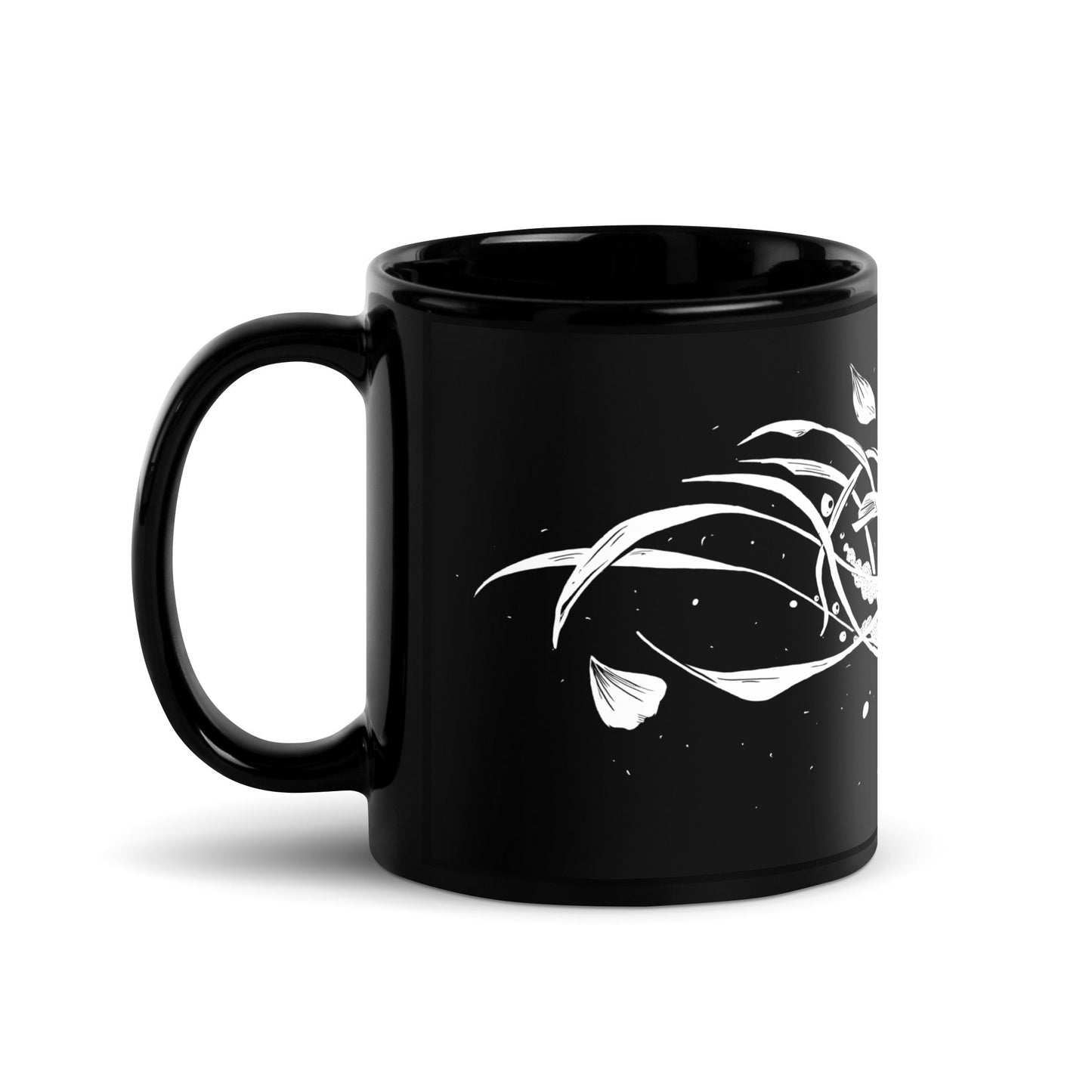 Medusa - Black Glossy Mug - Alves Art Studio