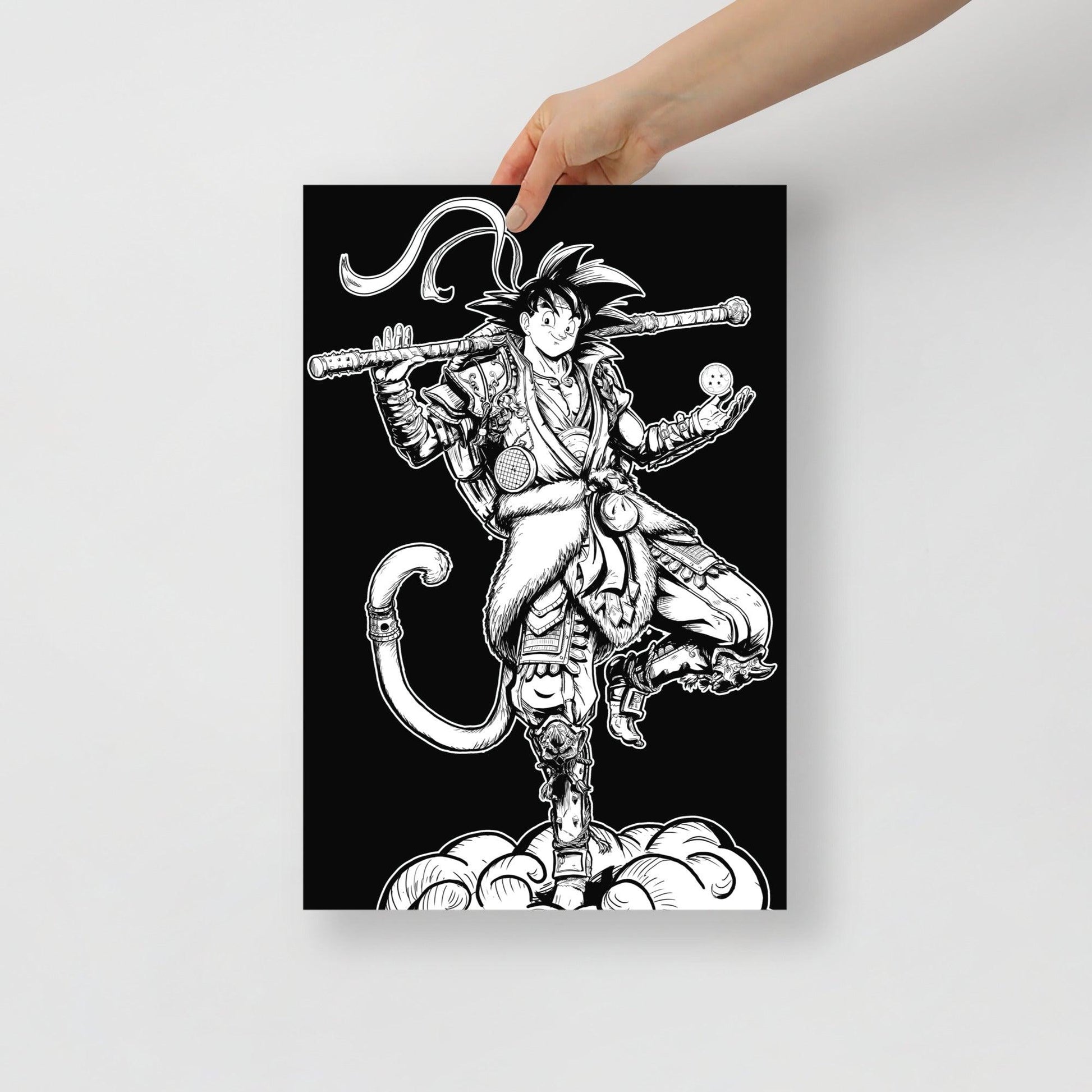 Monkey King - Poster - Alves Art Studio