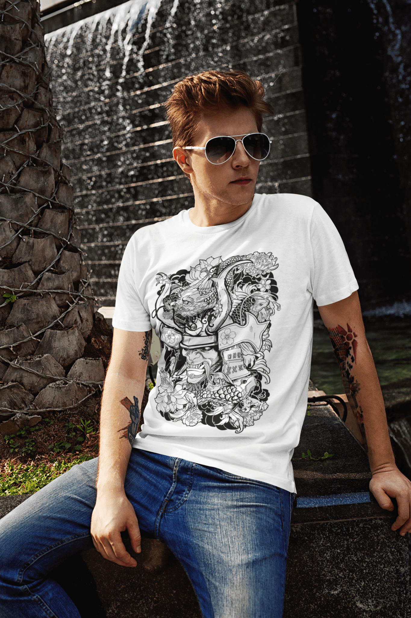 Oni Tattoo - Unisex t-shirt - Alves Art Studio