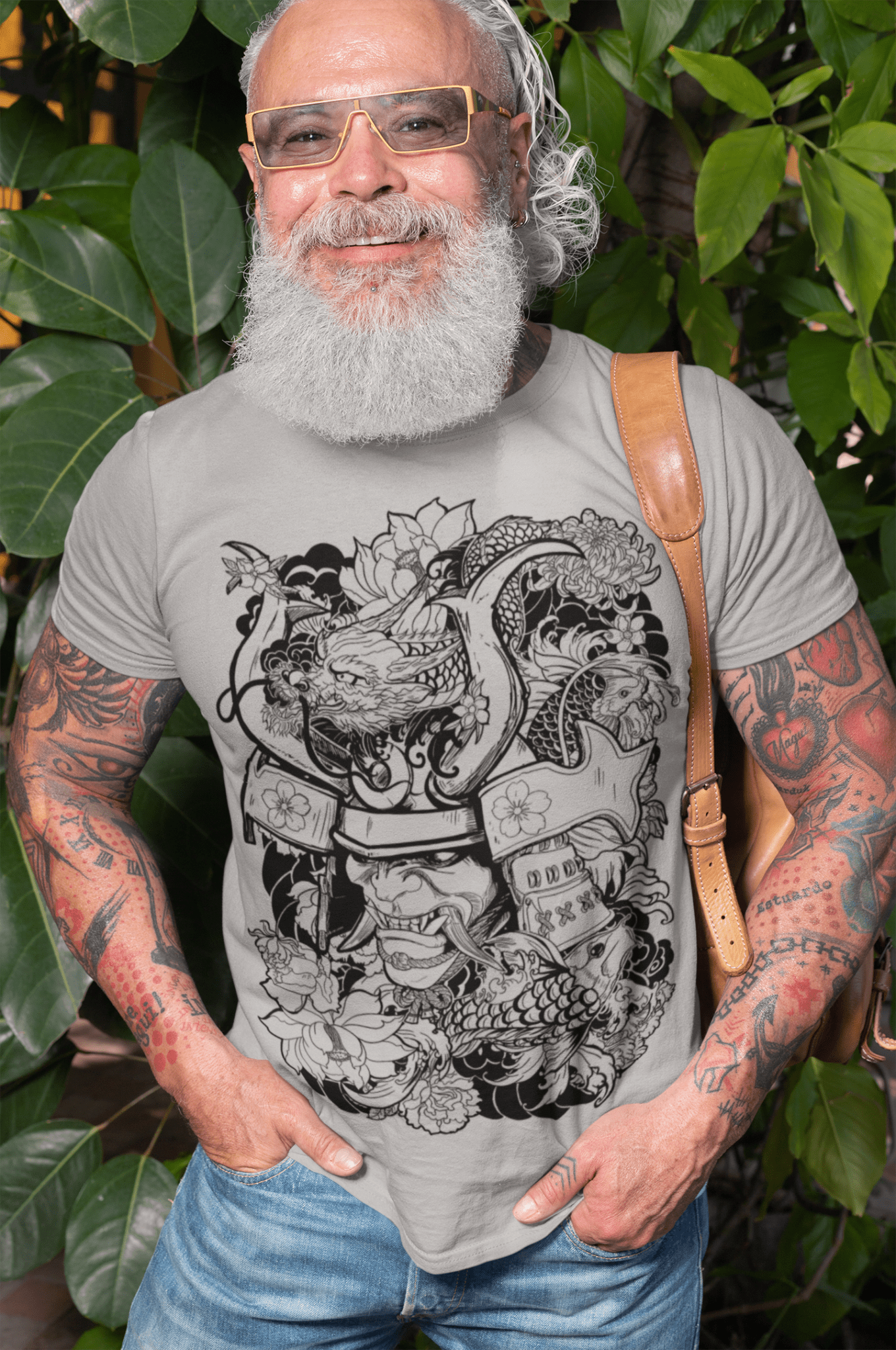 Oni Tattoo - Unisex t-shirt - Alves Art Studio