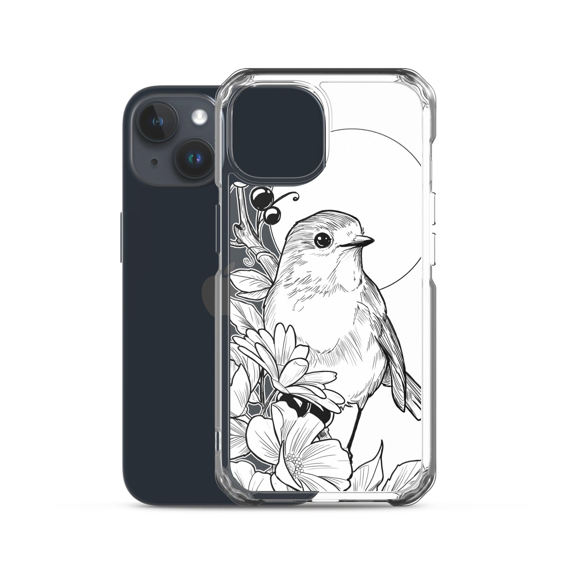 Sparrow - Clear Case for iPhone® - Alves Art Studio