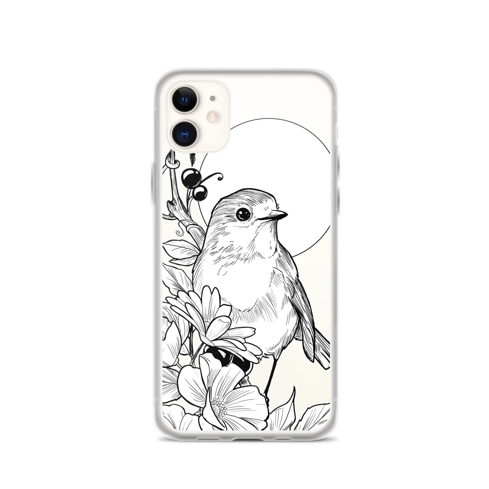 Sparrow - Clear Case for iPhone® - Alves Art Studio