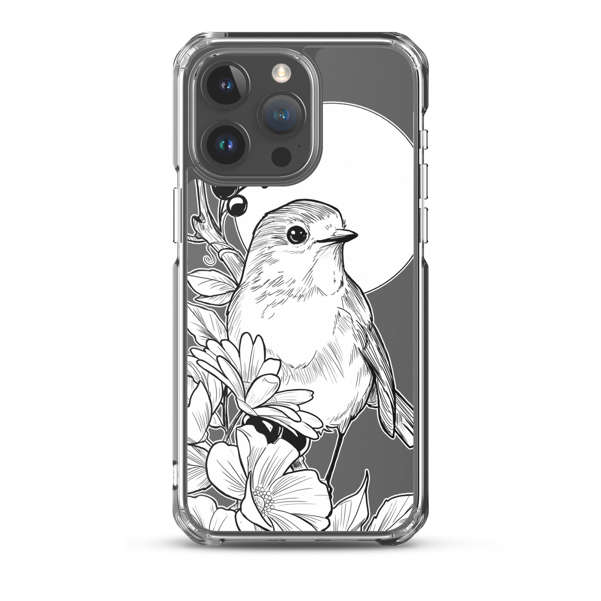 Sparrow - Clear Case for iPhone® - Alves Art Studio