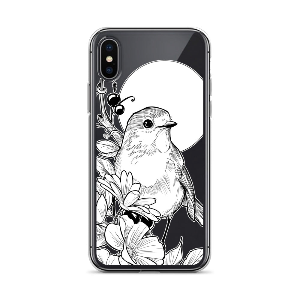 Sparrow - Clear Case for iPhone® - Alves Art Studio