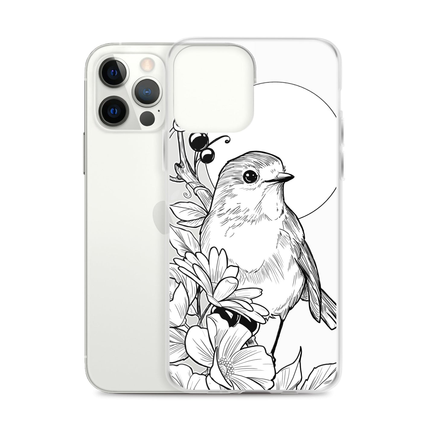 Sparrow - Clear Case for iPhone® - Alves Art Studio