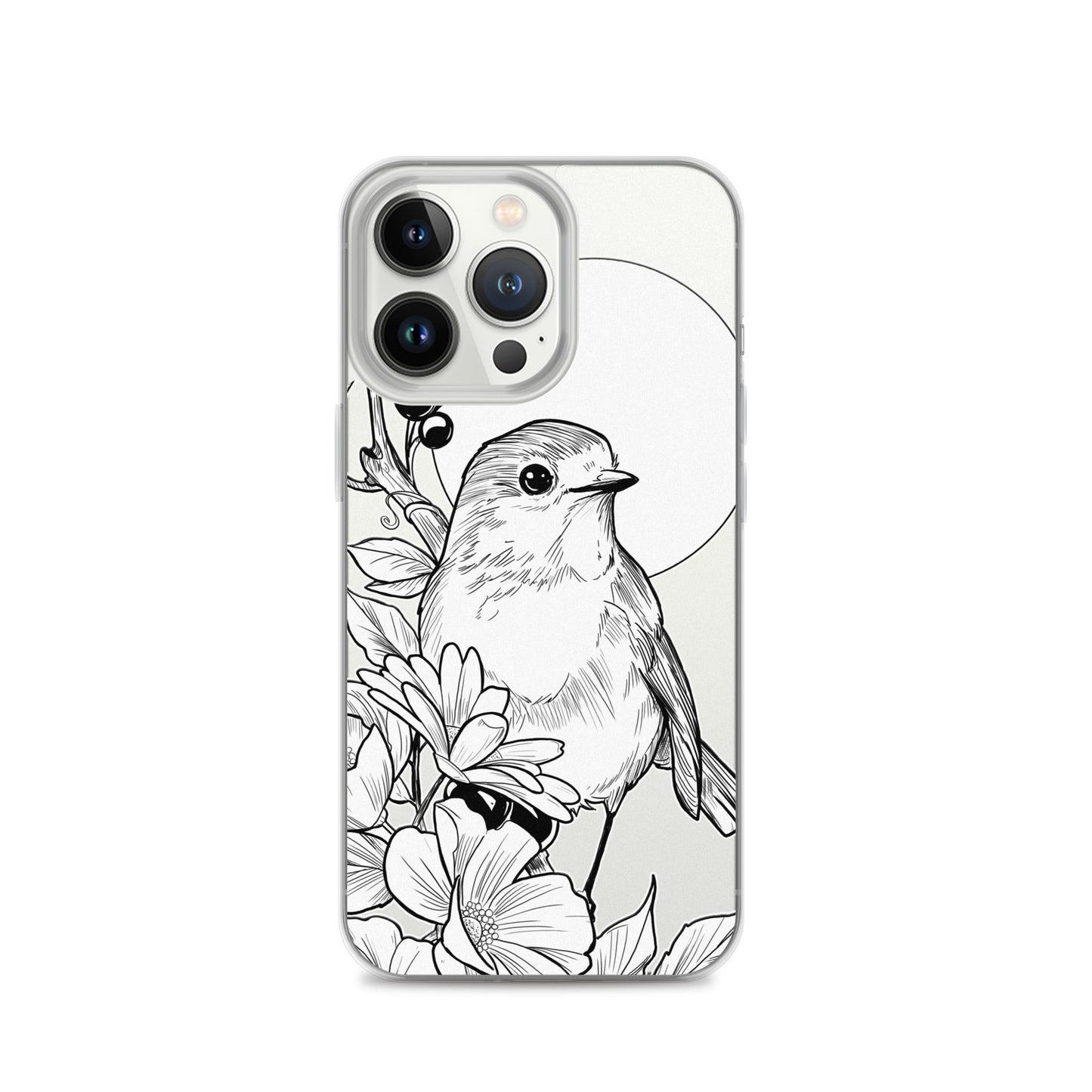 Sparrow - Clear Case for iPhone® - Alves Art Studio