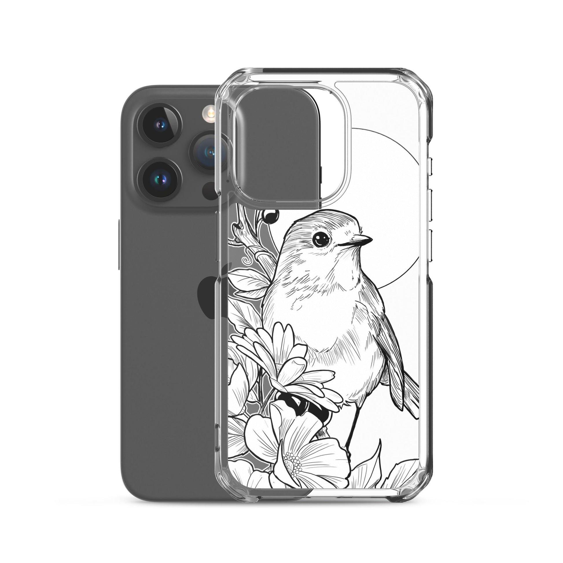 Sparrow - Clear Case for iPhone® - Alves Art Studio