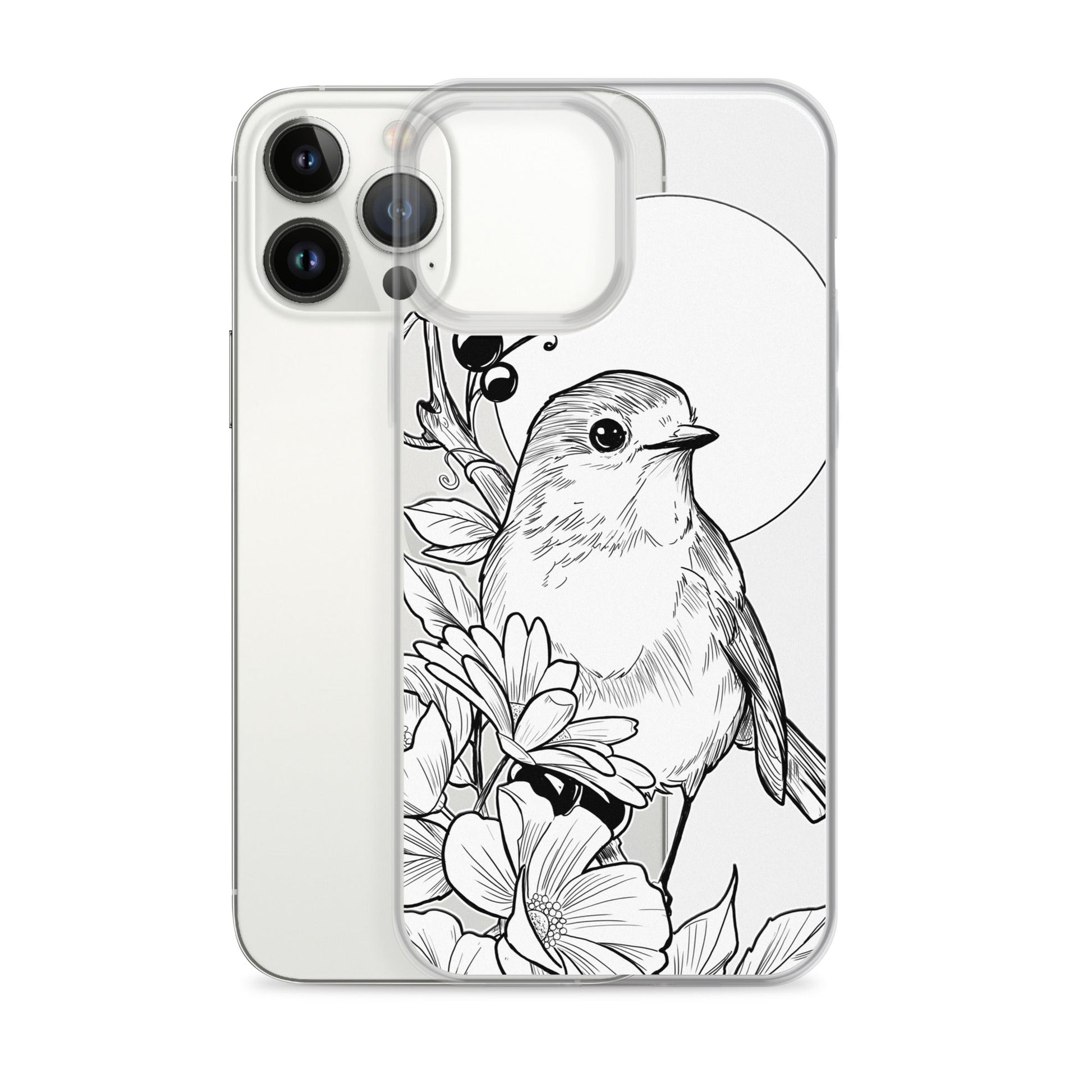 Sparrow - Clear Case for iPhone® - Alves Art Studio