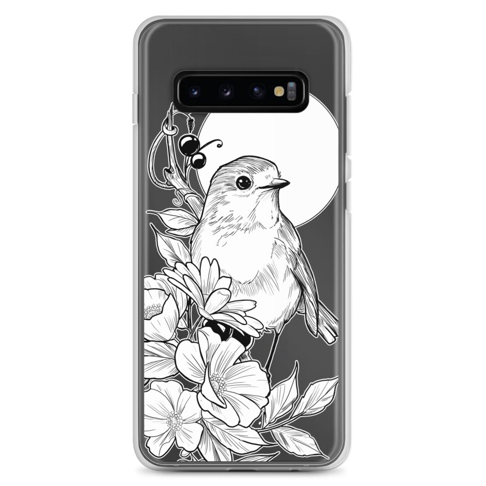 Sparrow - Clear Case for Samsung® - Alves Art Studio