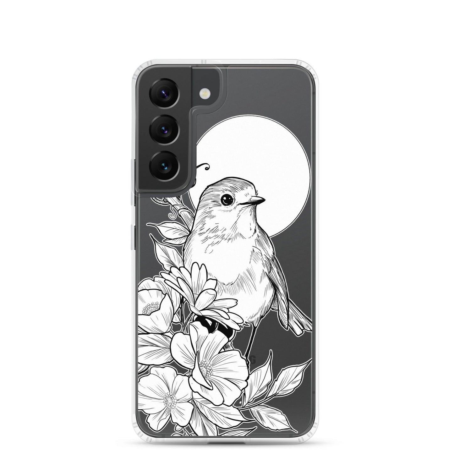 Sparrow - Clear Case for Samsung® - Alves Art Studio