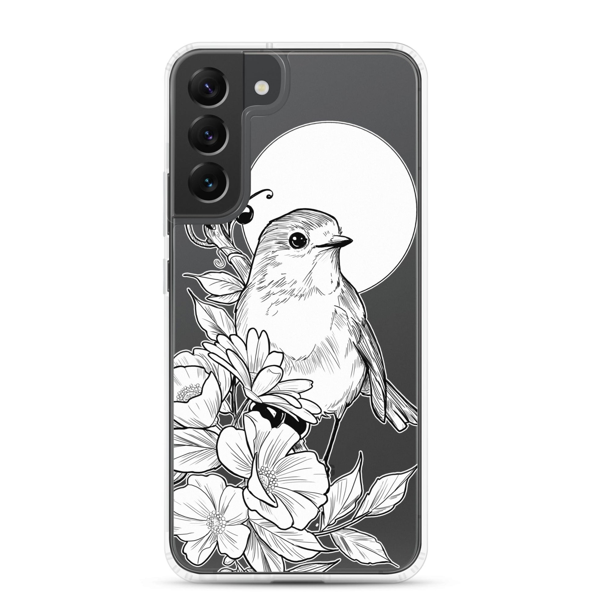 Sparrow - Clear Case for Samsung® - Alves Art Studio