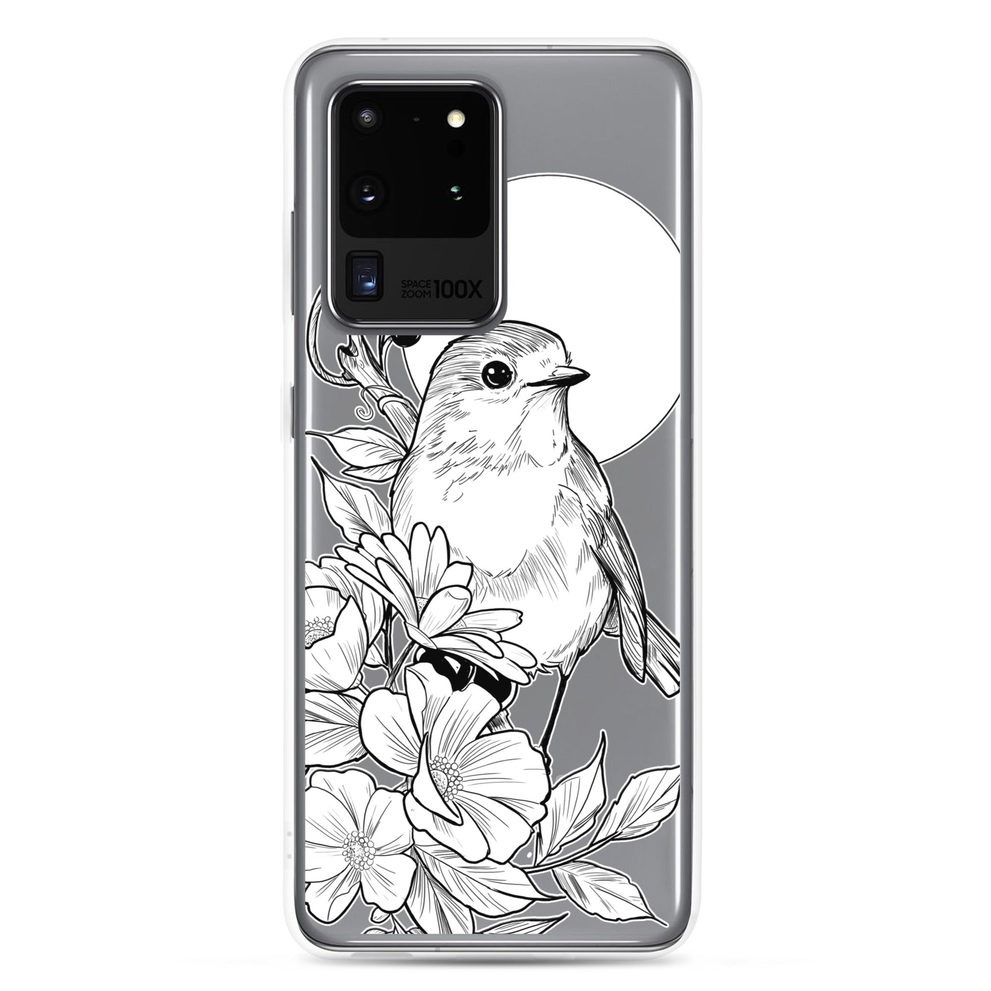 Sparrow - Clear Case for Samsung® - Alves Art Studio