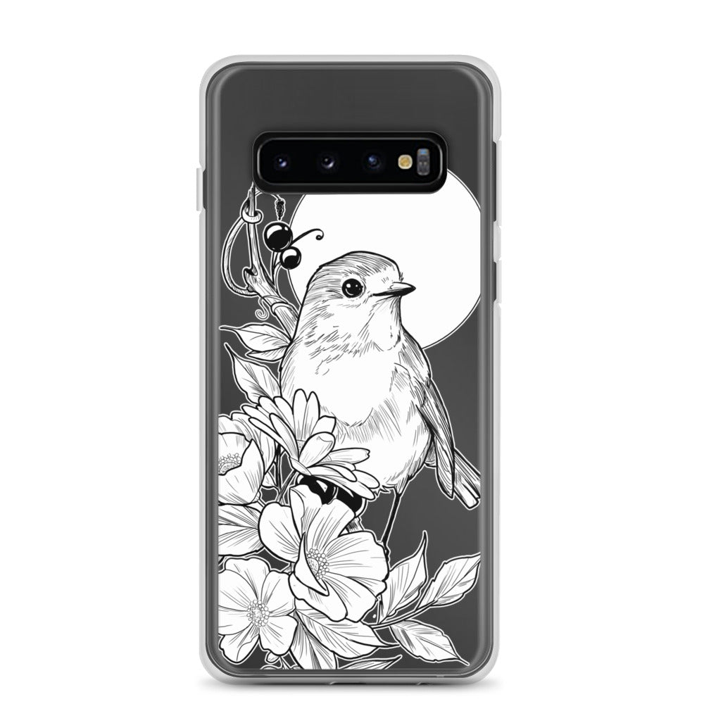 Sparrow - Clear Case for Samsung® - Alves Art Studio