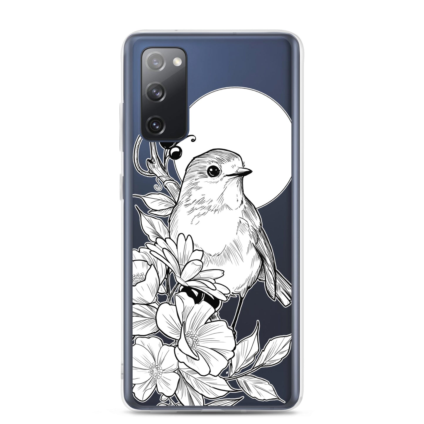 Sparrow - Clear Case for Samsung® - Alves Art Studio