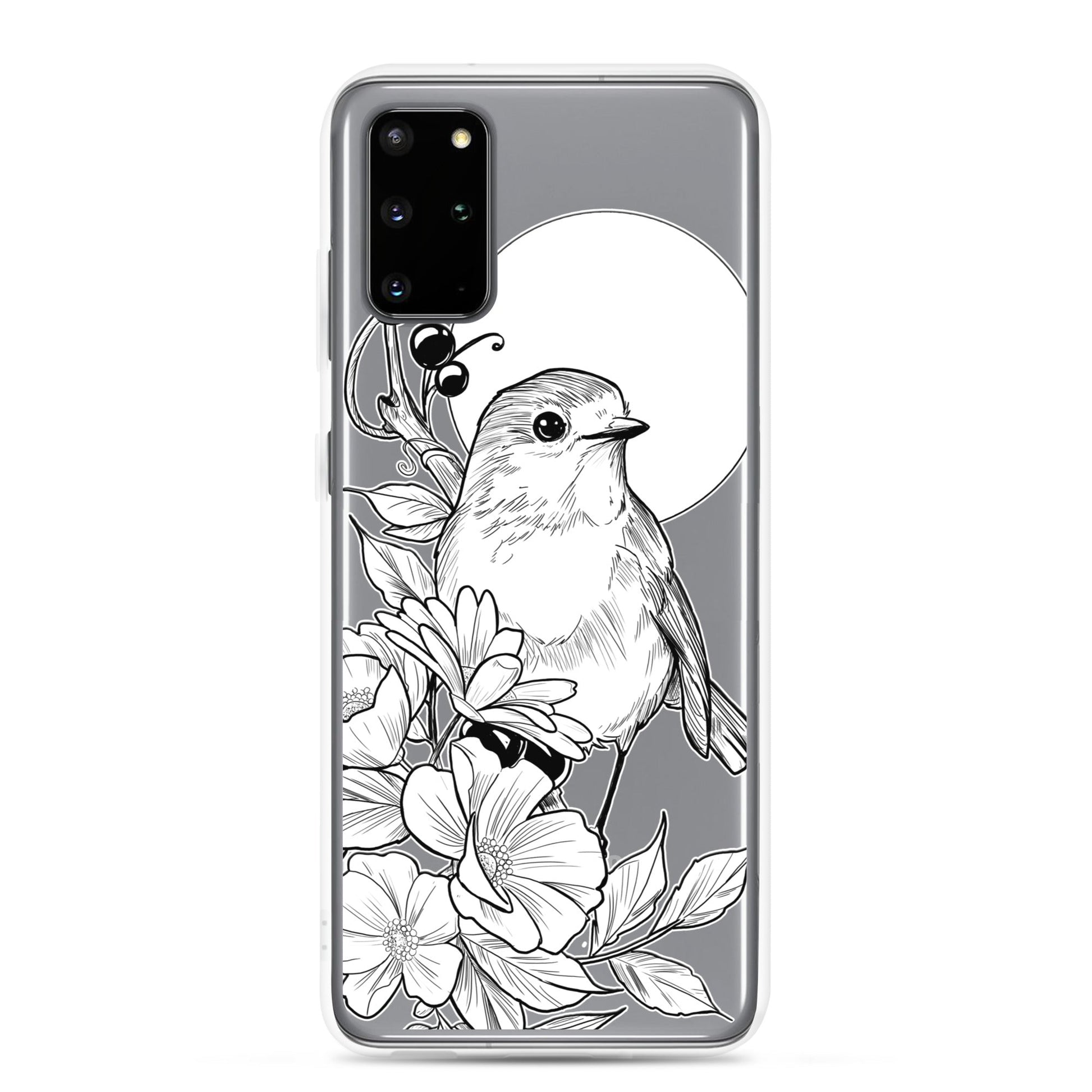 Sparrow - Clear Case for Samsung® - Alves Art Studio