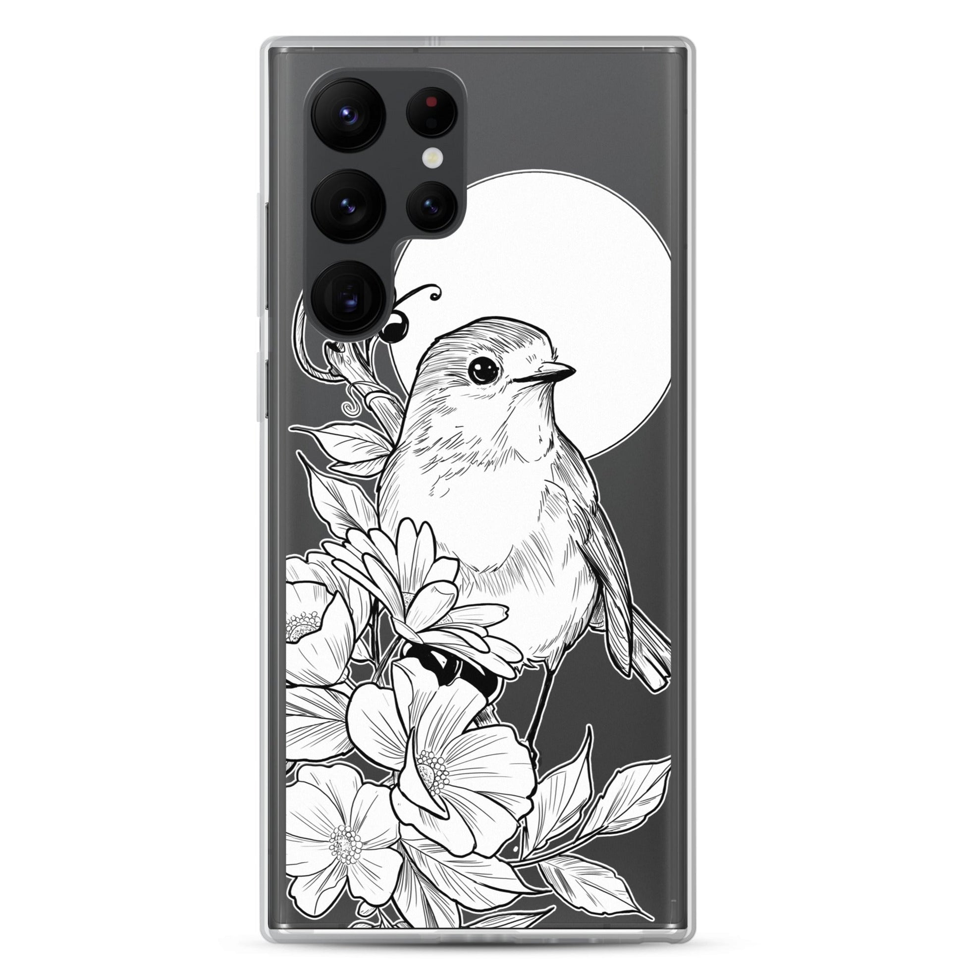 Sparrow - Clear Case for Samsung® - Alves Art Studio