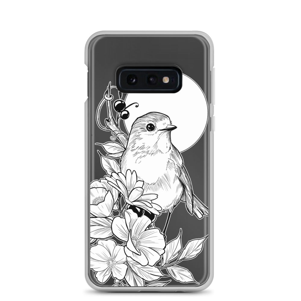 Sparrow - Clear Case for Samsung® - Alves Art Studio