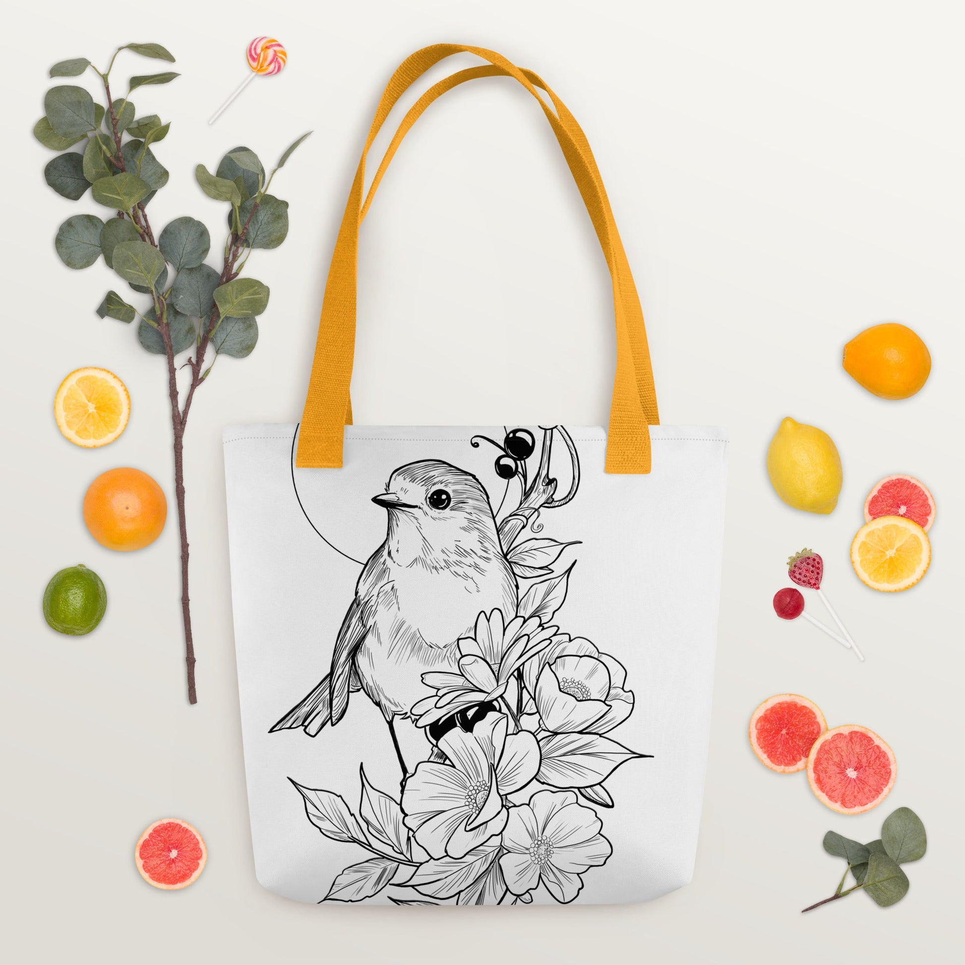 Sparrow - Tote bag - Alves Art Studio