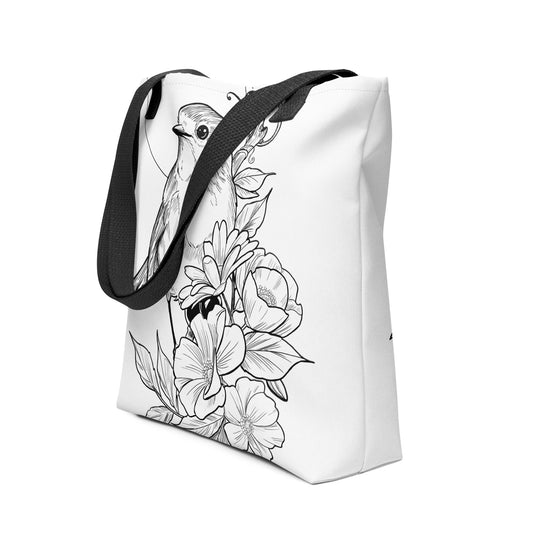 Sparrow - Tote bag - Alves Art Studio