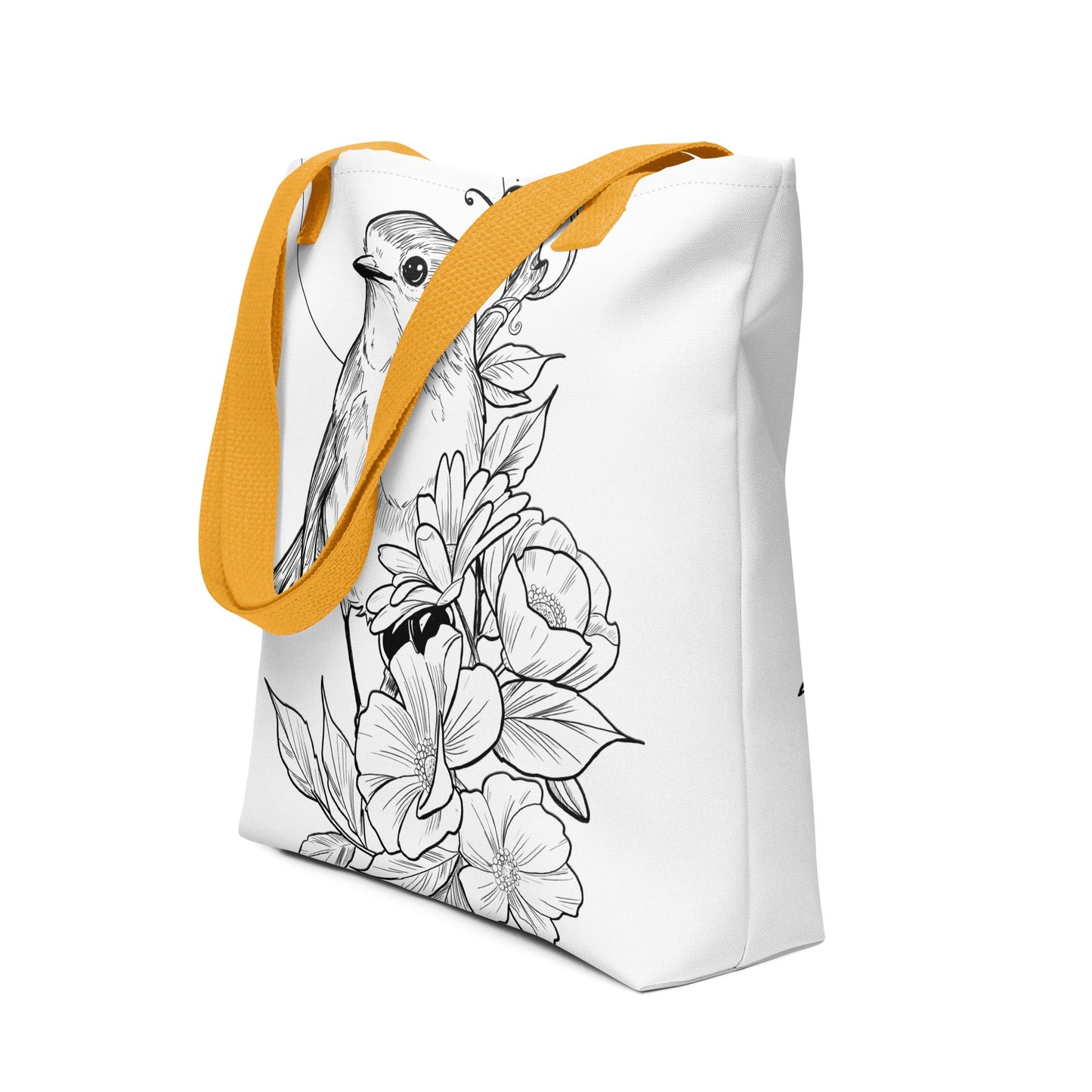 Sparrow - Tote bag - Alves Art Studio