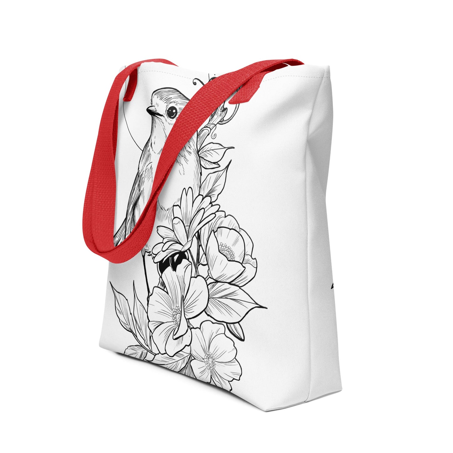 Sparrow - Tote bag - Alves Art Studio