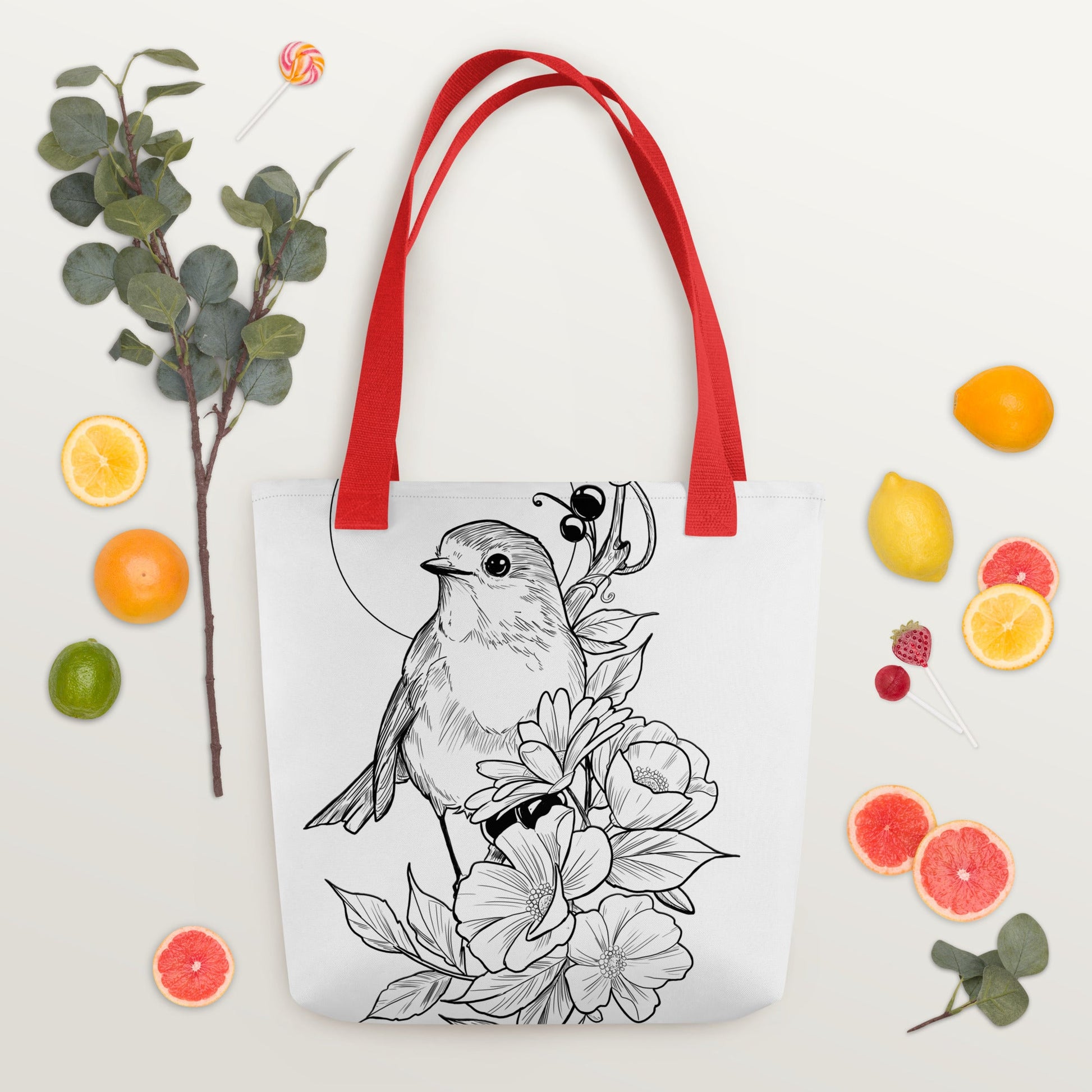 Sparrow - Tote bag - Alves Art Studio