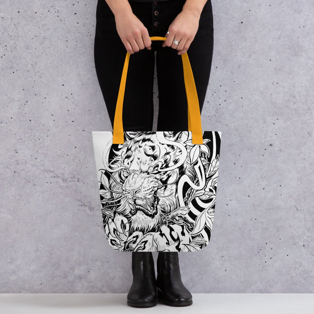 Tiger Tattoo - Tote bag - Alves Art Studio