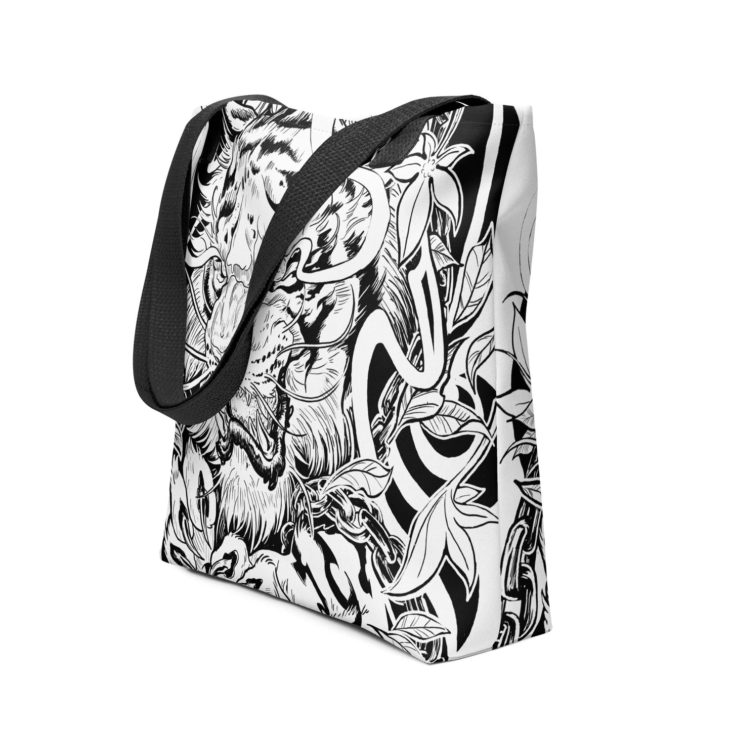 Tiger Tattoo - Tote bag - Alves Art Studio